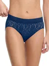 Hanky Panky Flora Lace French Brief In Blue