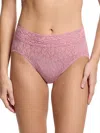 Hanky Panky Flora Lace French Brief In Purple