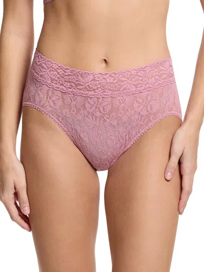 Hanky Panky Flora Lace French Brief In Purple