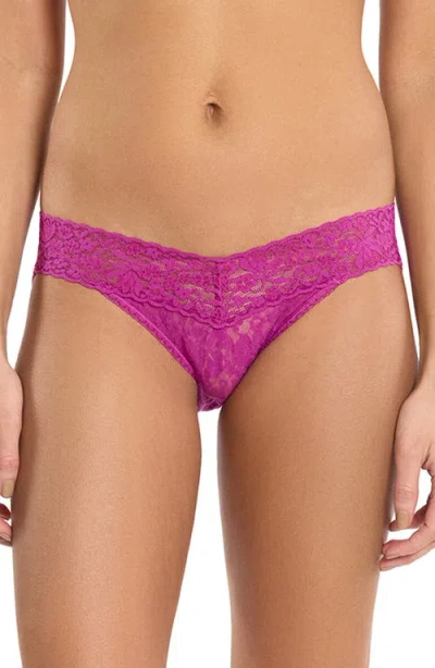 Hanky Panky Flora Lace V-cut Bikini Briefs