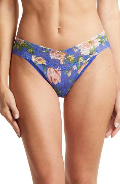 Hanky Panky Floral Lace Vikini In Happy Place