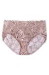 Hanky Panky Plus Size Printed Retro Lace V-kini In Hide And Seek