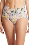 Hanky Panky Floral Retro Lace Vikini In Multicolor
