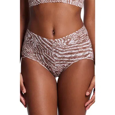 Hanky Panky Floral Retro Lace Vikini In Hide And Seek