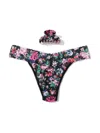 Hanky Panky France Luxe Clip And Original Rise Thong In Multicolor