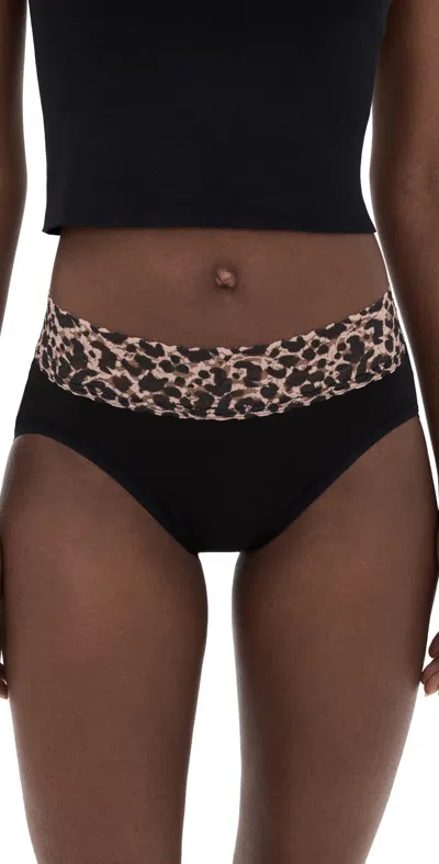 Hanky Panky French Briefs Black Walk On The Wild Side