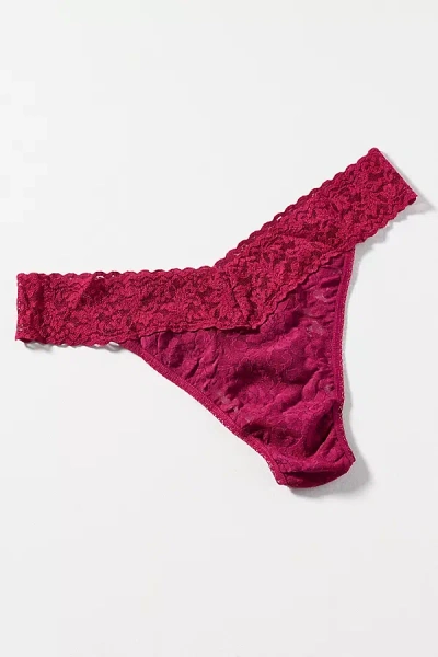 Hanky Panky Gingerbread House Original Rise Thong In Multi