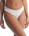 Hanky Panky I Do Shimmer Low Rise Lace Thong