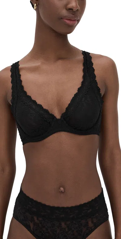 Hanky Panky Apex Signature Lace Underwire Bra In Black