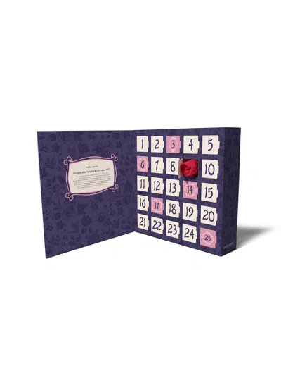 Hanky Panky Holiday 25 Pack Original Rise Thongs Advent Calendar In Purple