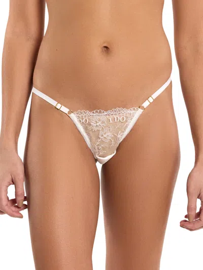 Hanky Panky I Do Diamond Thong