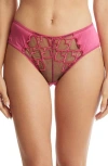 Hanky Panky I Heart You Briefs In Pink