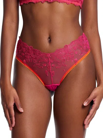 Hanky Panky In Full Bloom Panty In Orange