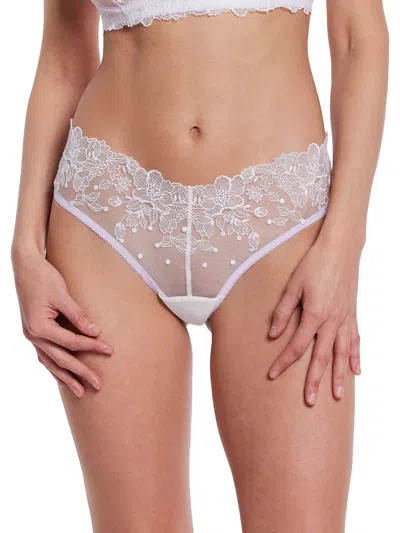 Hanky Panky In Full Bloom Panty In White