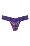 Hanky Panky Indigo Stripe Dreamease Low Rise Thong