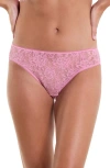 Hanky Panky Signature Lace Bikini In Tea Cake Pink