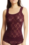 Hanky Panky Lace Camisole In Burgundy