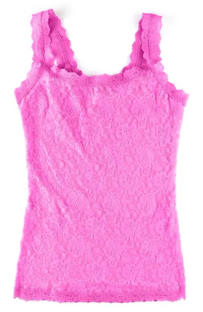 Hanky Panky Lace Camisole In Pink