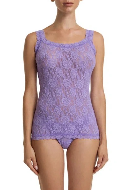 Hanky Panky Lace Camisole In Purple