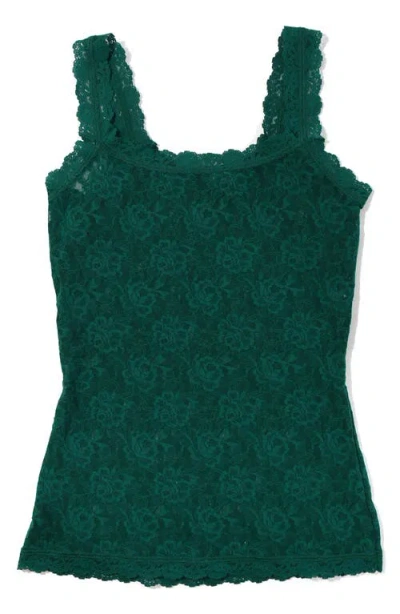 Hanky Panky Lace Camisole In Green