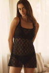 Hanky Panky X Lexi Wood Alina Square Neck Cami Black In Black