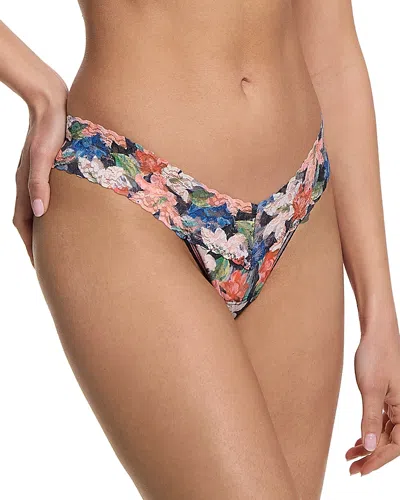 Hanky Panky Print Low Rise Thong In Wonderous