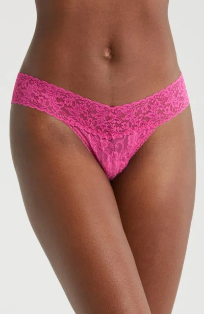 Hanky Panky Low Rise Thong In Intuition