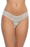 Hanky Panky Low Rise Thong In Ivory