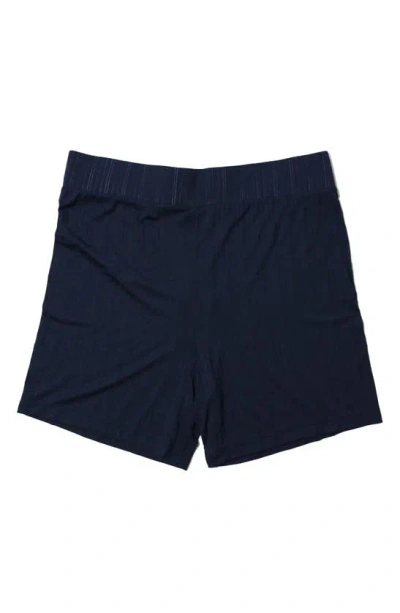 Hanky Panky Mellowluxe™ Biker Short In Blue