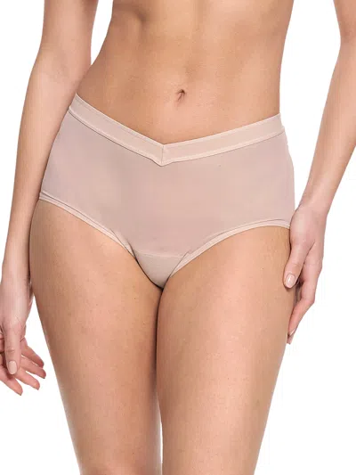 Hanky Panky Mesh Boyshort In Brown