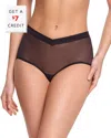 Hanky Panky Mesh High Cut French Brief
