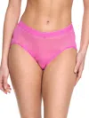 Hanky Panky Mesh French Brief In Pink
