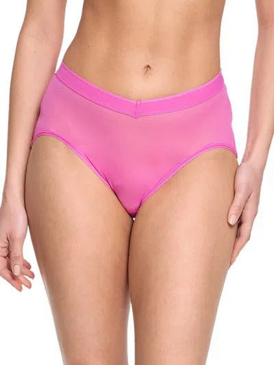 Hanky Panky Mesh French Brief In Pink