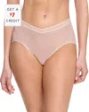 Hanky Panky Mesh High Cut French Brief