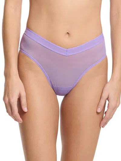 HANKY PANKY MESH HIGH CUT THONG