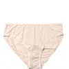 Hanky Panky Movecalm Ruched Back Briefs In Pearl/marsmallow