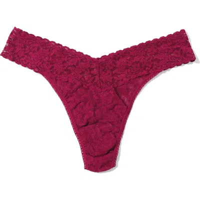 HANKY PANKY HANKY PANKY ORIGINAL RISE LACE THONG