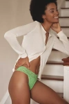 Hanky Panky Original Rise Thong In Green