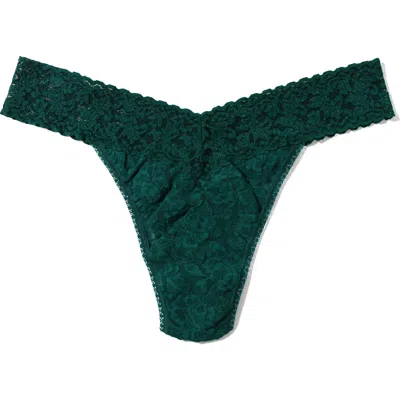 Hanky Panky Original Rise Thong In Green