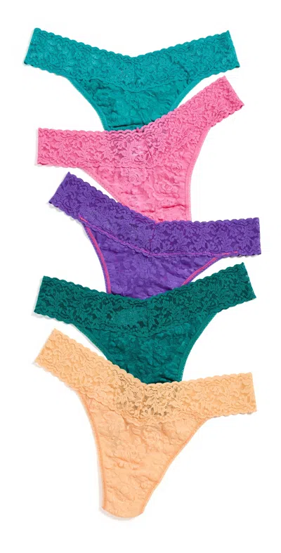 Hanky Panky Original Rise Thong 5 Pack Aptd