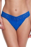 Hanky Panky Signature Lace Original Rise Thong In Deep Dive