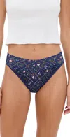 Hanky Panky Original Rise Thong Everlasting In Blue