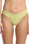 Hanky Panky Signature Lace Original Rise Thong In Smile More