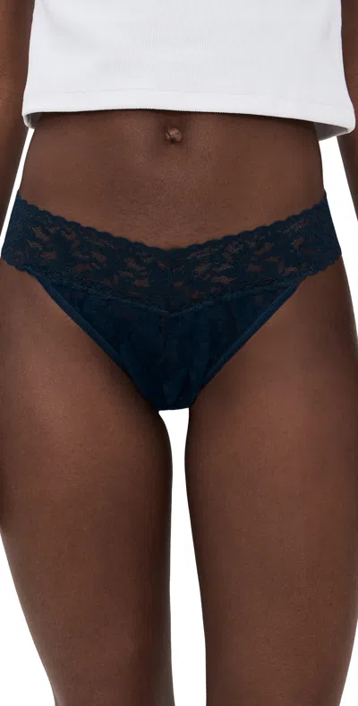 Hanky Panky Original Rise Thong Navy