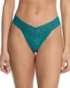 Hanky Panky Signature Lace Low Rise Thong Underwear In Northern Lights