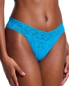 Hanky Panky Signature Lace Original Rise Thong In Ocean Eyes