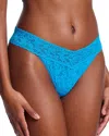 Hanky Panky Signature Lace Original Rise Thong In Ocean Eyes