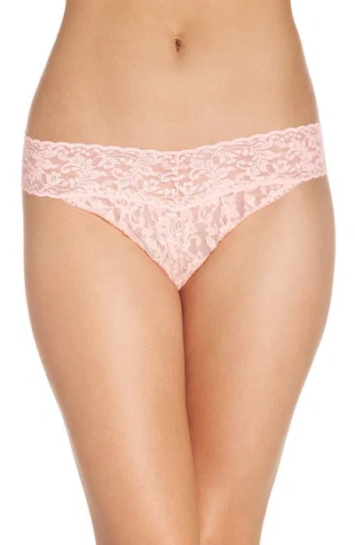 Hanky Panky Original Rise Thong In Pink