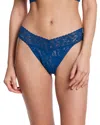 Hanky Panky Signature Lace Original Rise Thong Underwear In Riviera