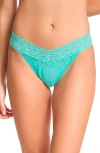 Hanky Panky Signature Lace Original Rise Thong In Sea You Later